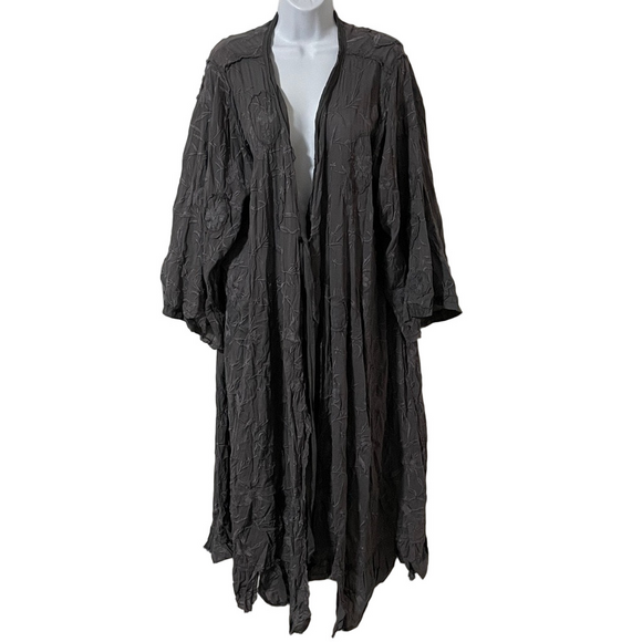 Magnolia Pearl Dresses & Skirts - Magnolia Pearl Boho Embroidered/Appliqué Midi Kimono O/S